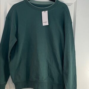 Goodfellow & Co Men's Teal Crewneck Sweater